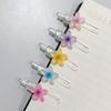 5Pcs/set 0.5mm Black Ink Ballpoint Pen Set, Cute Flower Quick-Dry Writing Pen, Creative Stationery Set, Suitable for Daily Office Use, Gift Set