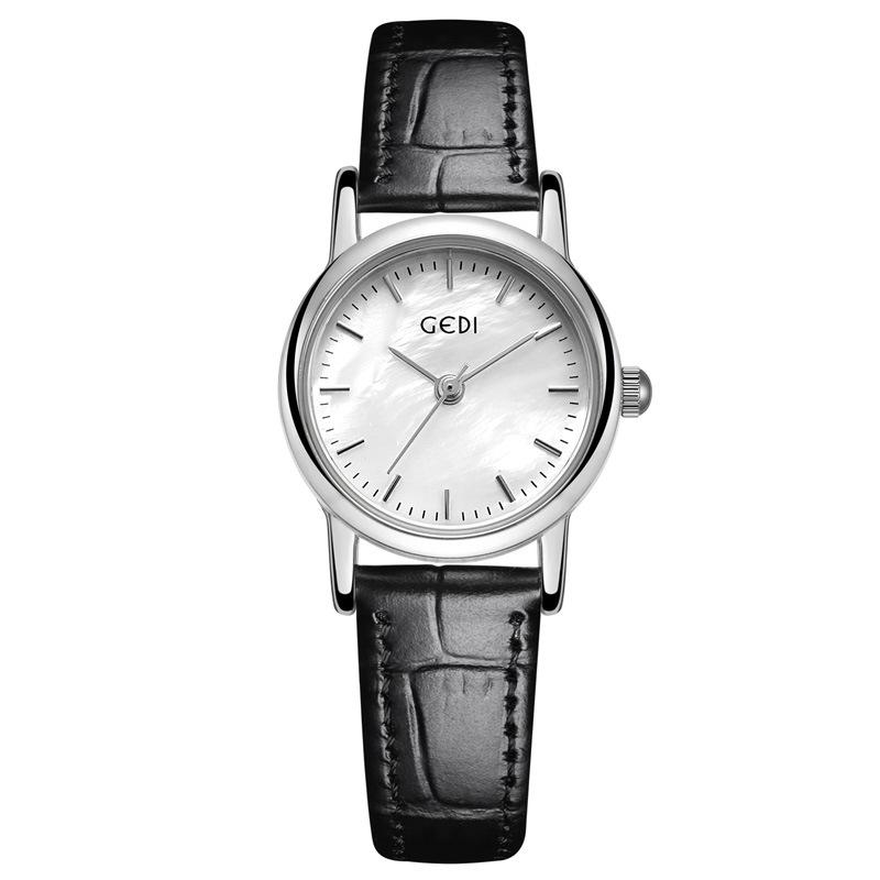 

Легкая роскошь Перламутровый циферблат Женские часы Ретро Нишевые Ощущение высокого класса Бамбуковый ремешок Водонепроницаемые Женские Модные Кварцевые часы Наручные часы