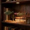 Nordic Minimalist Wooden Fish Decor Handmade Colorful Figurine Desktop Ornament Home Living Room Bedroom Office Art Decoration