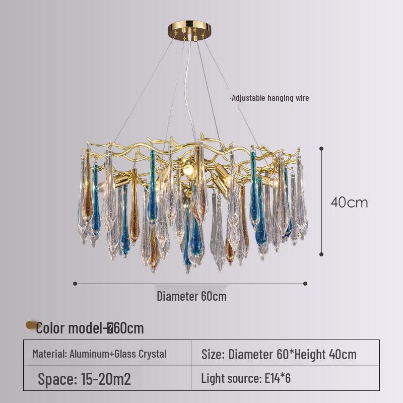 American Luxury Crystal Chandelier for Living, Dining, and Bedroom