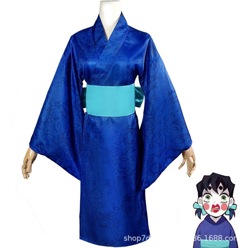Japan cartoon comics Demon Slayer: Kimono - Kaguya District Cosplay Costume Anime Character Role-Playing Kimono 0074