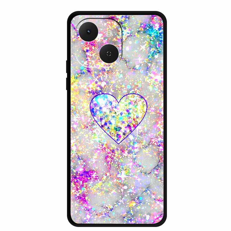 Phone Cover For Tecno Spark 40C Cases Silicone Bumper Lovely Soft TPU Coque for Spark 40 C Funda Tecno Pop 10 Pro Protector Case