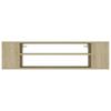 Vidaxl Wisząca Szafka Tv, Dąb Sonoma, 100X30X26,5 Cm