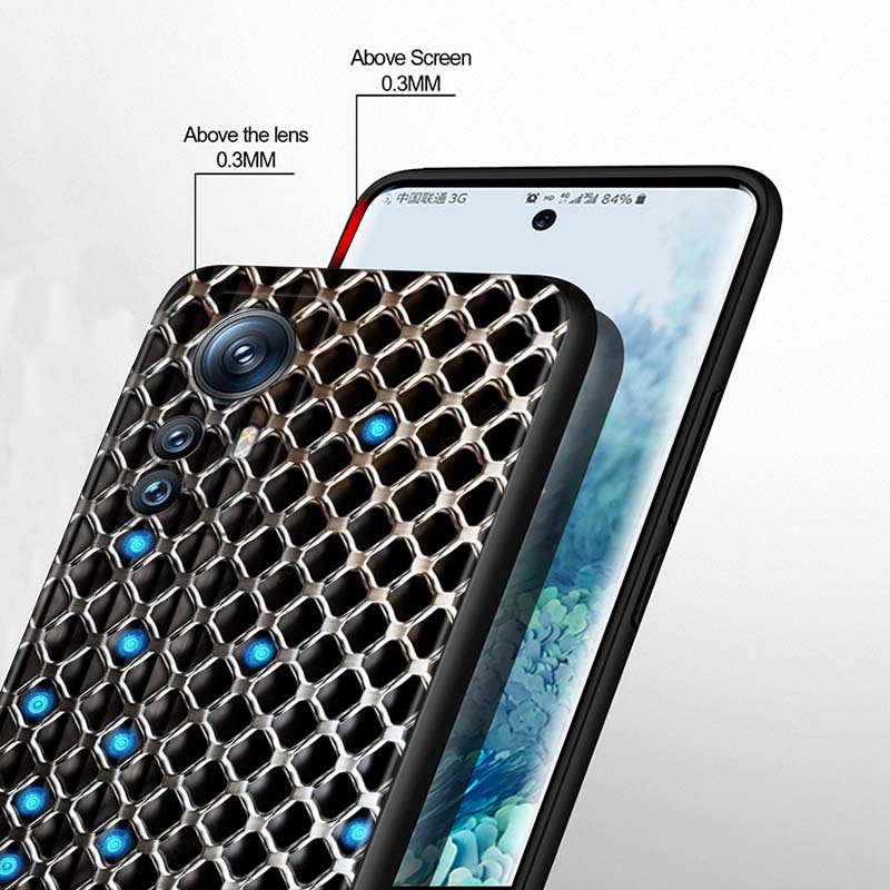 Creative metal style pattern For Xiaomi Mi 15 14 13 13T 12 12T 12S 11 11i 11T Pro Ultra Lite 5G Black Soft Phone Case