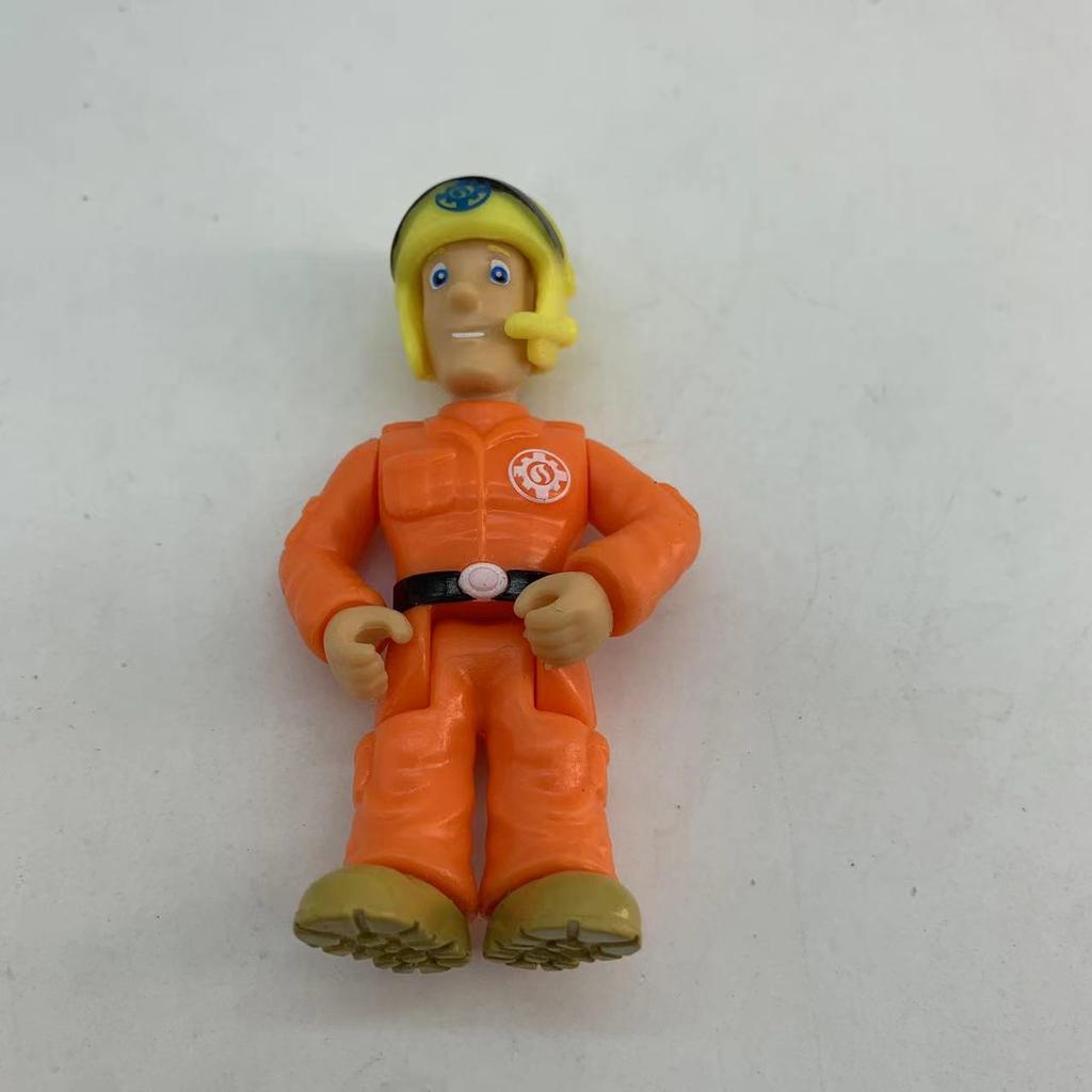 1Pcs Fireman Sam Character Colletion Model Figures Cartoon Joint Movable Firewoman Male Female Action Figuras Playthings Designed for Children