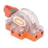 Transparent Knife Switch 2P 32A Double Pole Against Electric Shock Safety Knife Switch with