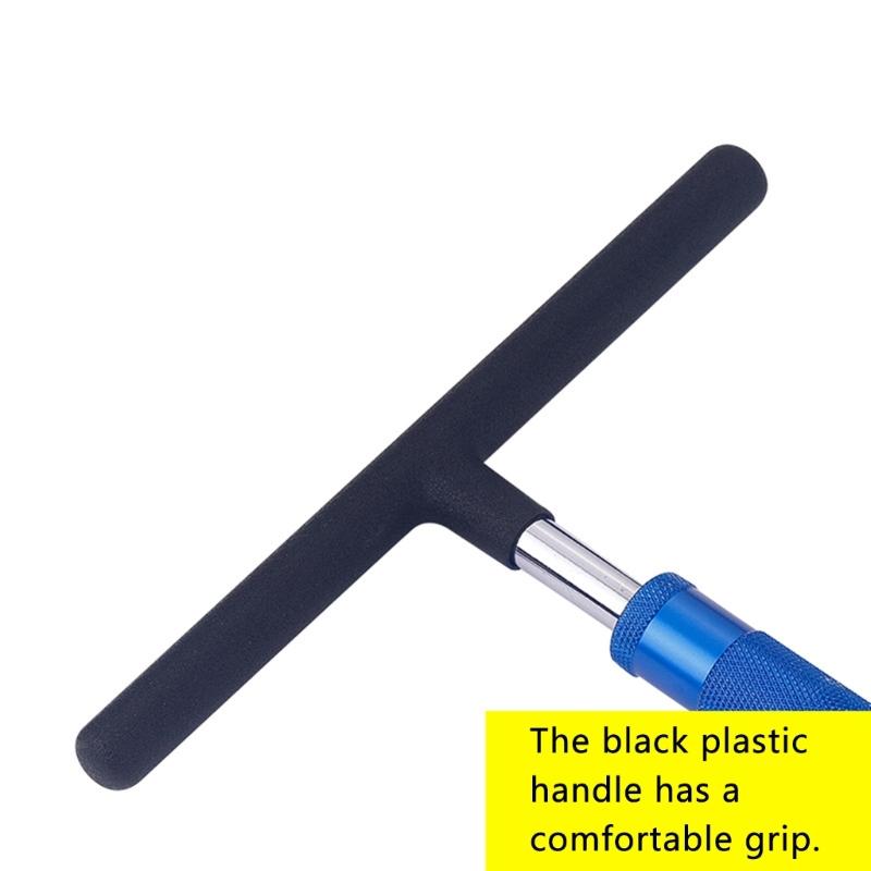 Premium 3/8 T Handle Spanner 3/8inch Drive T-Handle Wrench with 1/4inch and 1/2inch Adapter For Automotive Service