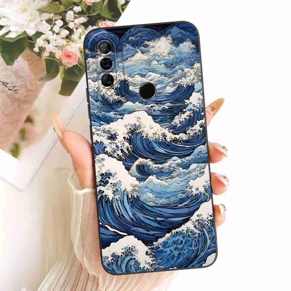 Honor 10i Silicone Phone Case Full Cover For Honor 20 lite 20lite Honor10i Protection Cute Cartoon Girl Design Protective Shell