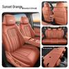 Titanium 7 Perforated Leather Car Seat Covers 2025 - Max Version for 200KM Two-Wheel Drive, Breathable & Full Coverage