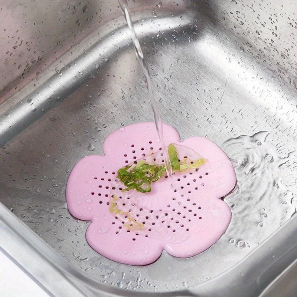 1PC Creative Kitchen Sink Anti-clogging Floor Drain Sewer Filter Flower-shaped Silicone Floor Drain Kitchen Tools