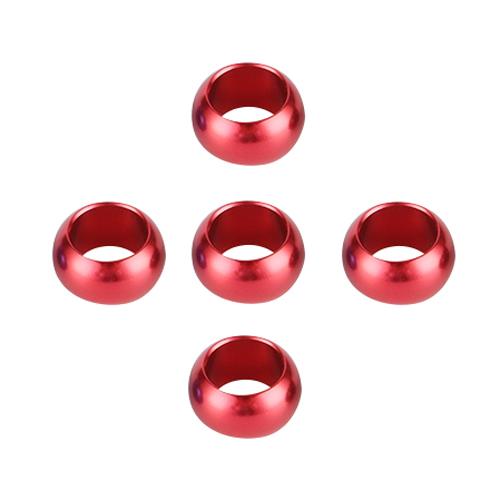 30 Stück Taubenfußring Perlenlaterne Aluminiumring Innendurchmesser 8/10mm Papagei Außenflugtraining Markierungsring Vogelzubehör
