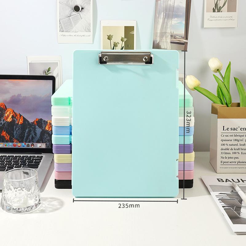 A4 Multi-functional File Folder Desktop Test Paper Organizer Office Document Board Folder Storage Box Writing Board, Office