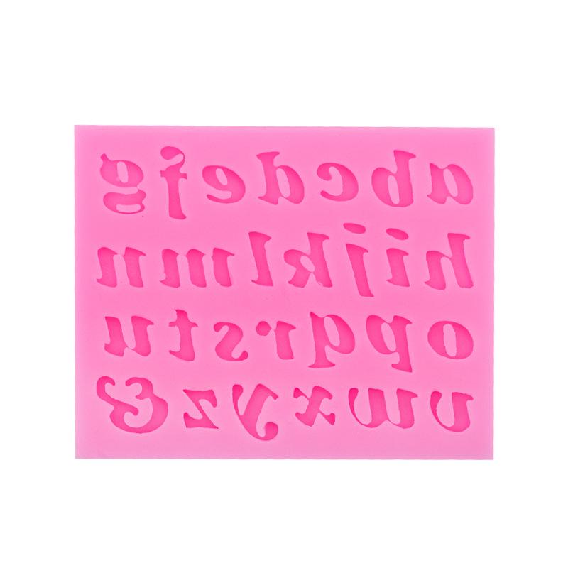 3-teiliges Silikonform-Set zum Backen von Kuchen, Fondant, Schokolade und Ton