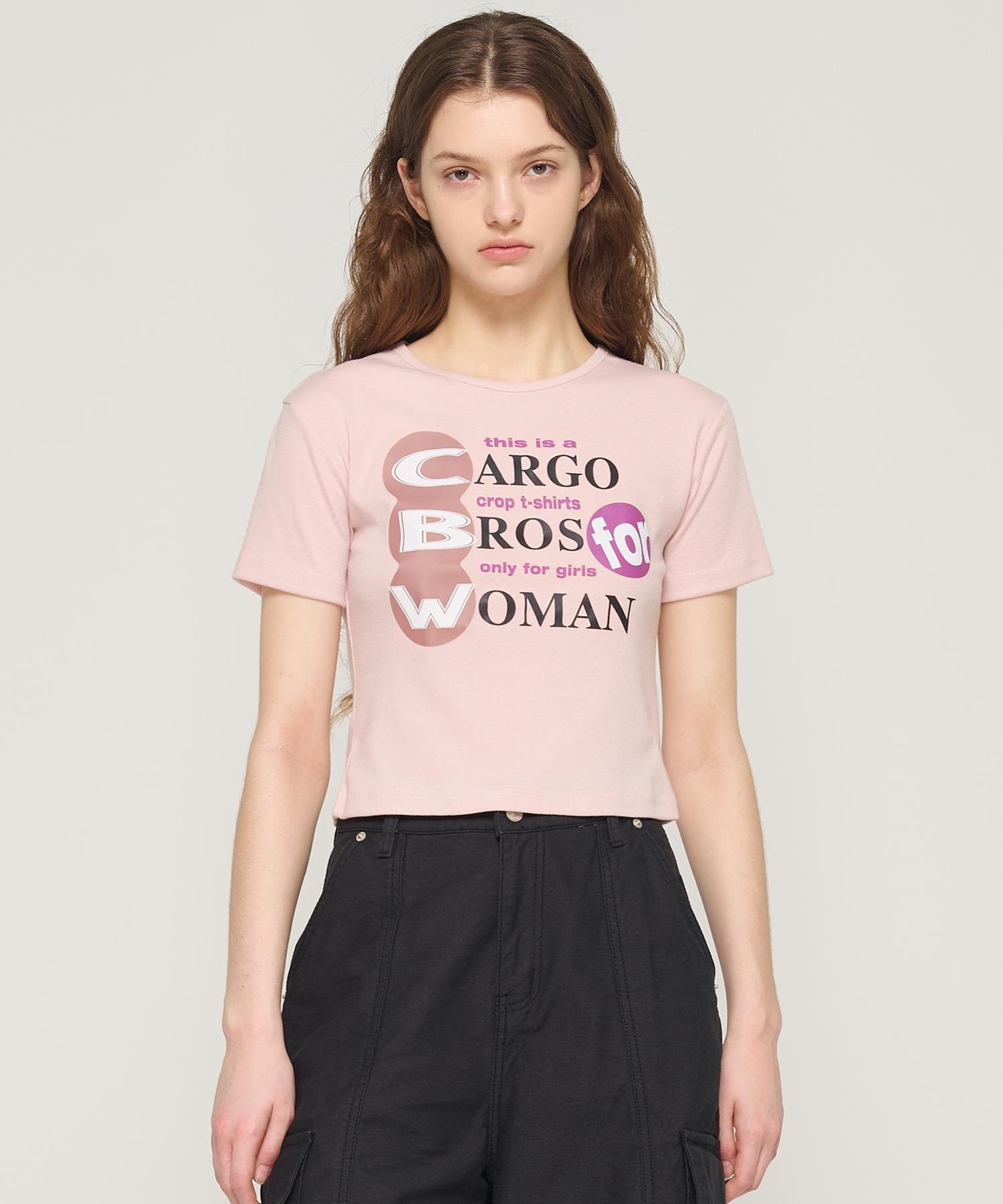 Cargo Bros For Woman Cargo Women S Short Sleeve T-Shirt (Pink) Free