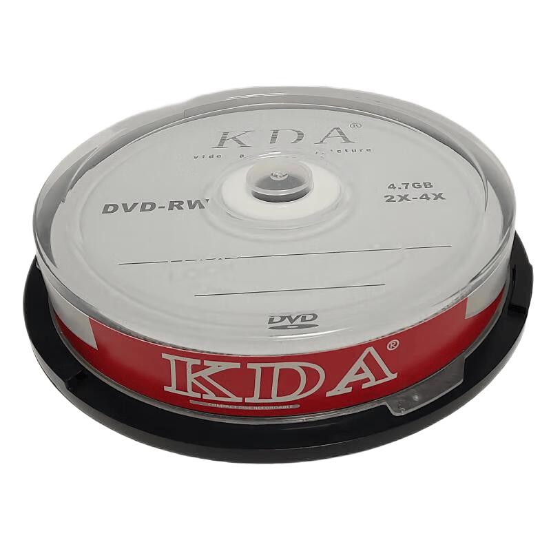 KDA DVD-RW Rewritable Discs 4.7GB (10-Pack)