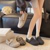 Design-Sinn dicke Sohle flauschige Schuhe Damen neue Winterkleidung faul vielseitig Samt warm All-inclusive