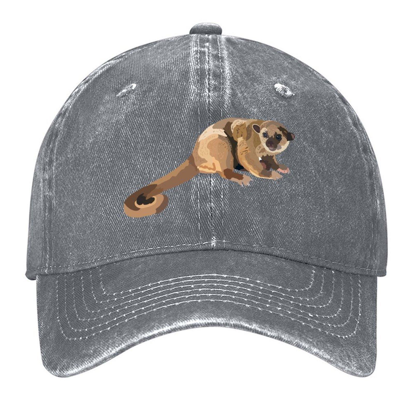 K is for Kinkajou Baseball Cap Rave Horse Hat Thermal Visor Hat Baseball Cap Golf Wear Men Womens