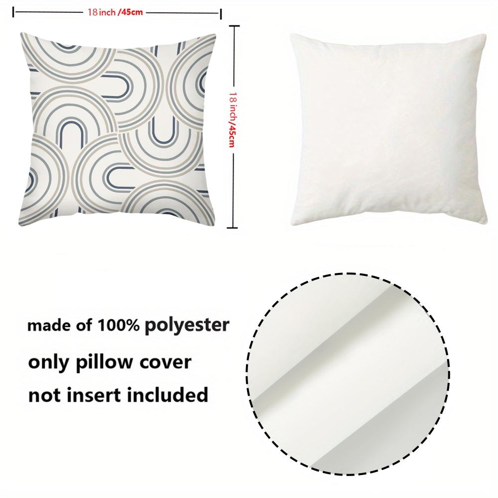 1 Pieces Modern Patterned Cushions for Home Decor Polyester pillowcase, sofa decorative cushion cov