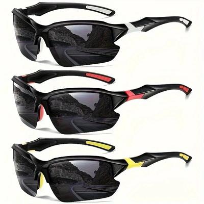 Sunglasses Classic Fashion Men Cycling Baseball Running Fishing Golf Driving Sports Square Sunglasses Accessories Non Polarized Glasses