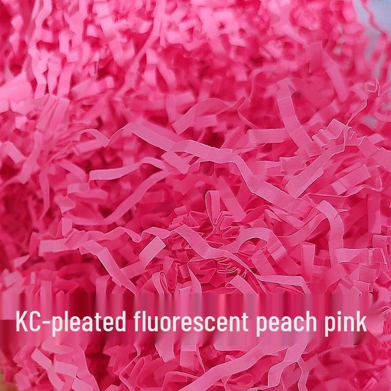 High-End Raffia Gift Box Filler - Shockproof Crepe Paper Shredded for Fruit & Wine Packaging