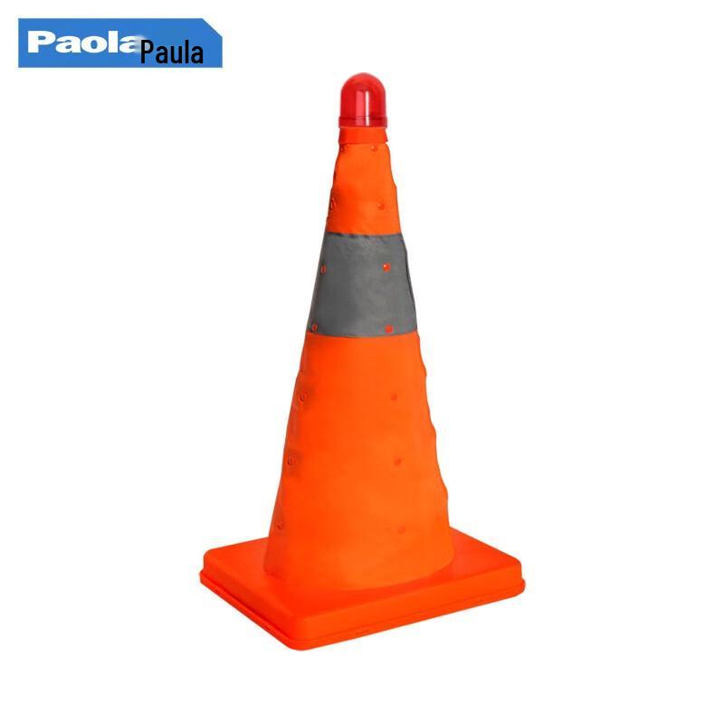 Paola Foldable Reflective Traffic Cone with LED