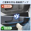Cartist Door Kick Guards for Toyota Sienta 10 Series 15 Series Gasoline August 2022 PU Leather Door Trim Front Door Interior Custom Parts & (MXPC10G,