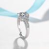Copper Ring 6A Zircon Ring For Man Women Wedding Engagement Jewelry Accessories Beautiful Fashion High Quality Gift