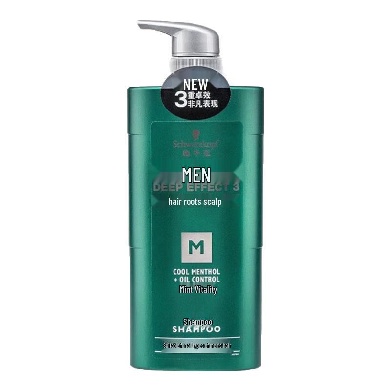 

Schwarzkopf Men s Mint Vitality Shampoo
