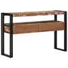 Console Table 120 X 33 X 75 Cm Solid Upcycled Wood