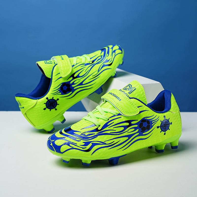 Football shoes children's football shoes training shoes broken nails short nails boys and girls primary and secondary school students sports equipment