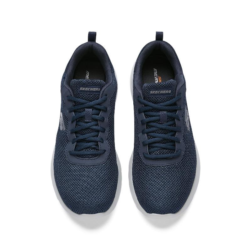 Skechers Dynamight 2.0 Men Blue Low Top Running Shoes 58362-NVY
