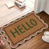 VIKAMA Zerbino di Benvenuto Lavabile in Lavatrice Tappetino per Ingresso Interno/Esterno Zerbino per Porta d'Ingresso Decorazione per la Casa