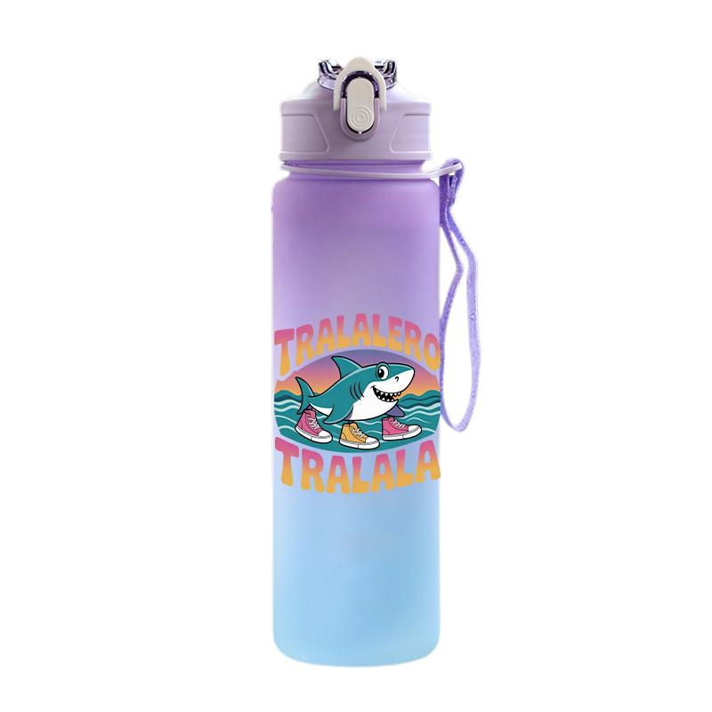 Tuang Tuang Tuang Printed 750Ml Water Bottle Anime Cartoon Large Capacity Drinking Cup Portable Outdoor Sports Water Cup Children Gift