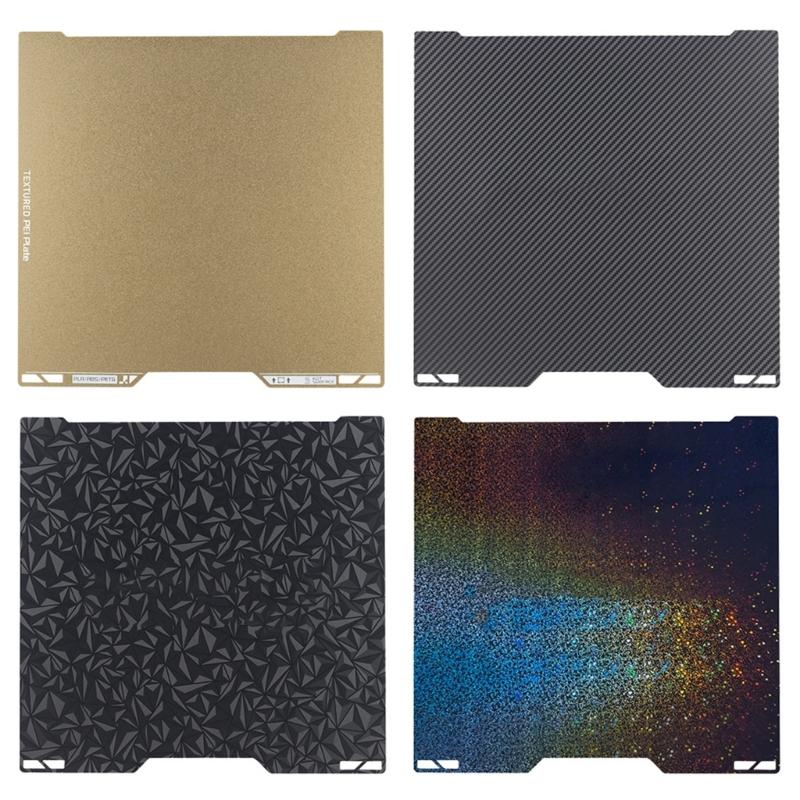 PEI Sheet 355x325mm for H2D Flexible Spring Steel Platform Board Build Plate Double Sided Textured Print Bed Replacement