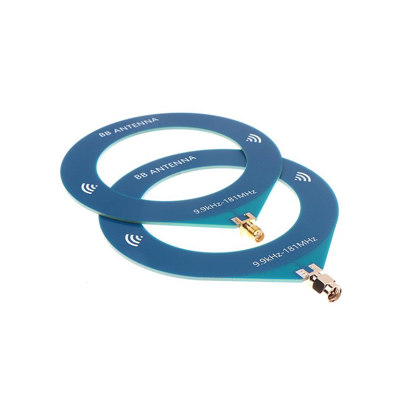 1 Piece 9.9Khz-181Mhz Donut Mw/Sw Circular Antenna Small Ring Bb Antenna For Malachite Sdr Receiver Tef6686 Receiver