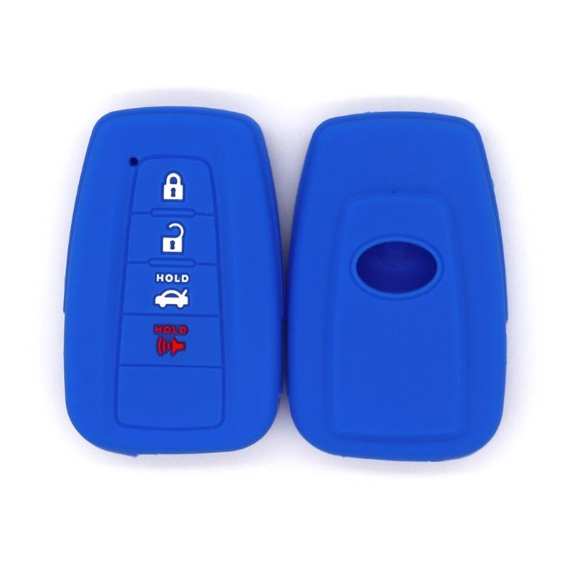Silikon-Schlüsselanhänger-Schutzhülle für Toyota alle Serien für Camry/Camry Hybrid/C-HR Prius/Prius Prime86/GT86