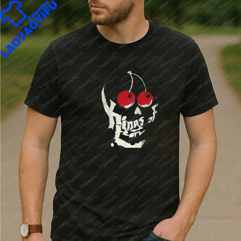 Unisexs TShirts And Tank Tops Kings Of Leons Summer ShortSleeved Unisexs And Unisexs Comfortable TShirts