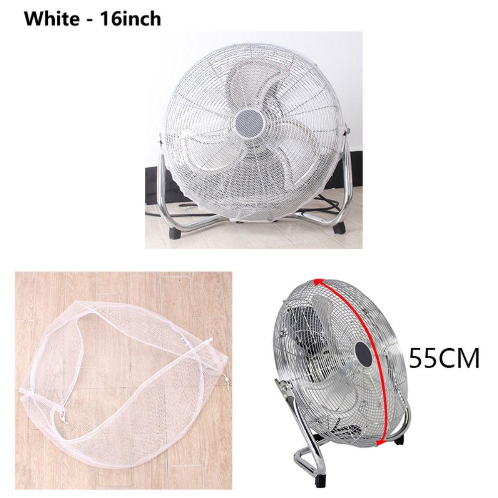 Atmungsaktive Netz-Bodenventilator-Schutzhülle Waschbare Ventilatorabdeckung Haustiersicherer Ventilatorschutz Zuhause