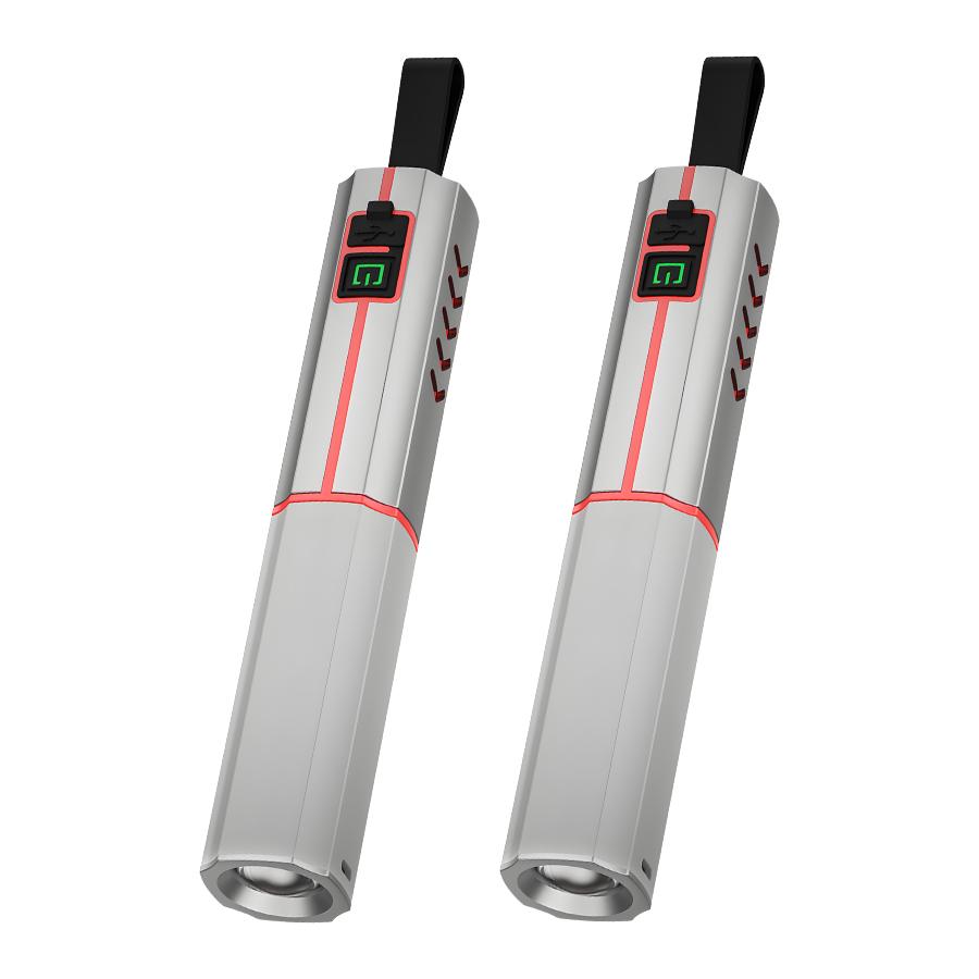 Ultra Bright LED Flashlights Rechargeable Torch Tactical Zoom Aluminum Alloy Flashlight Outdoor Camping Fishing Hanging Lantern