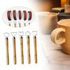 5Pcs Pottery Handle Making Tool Ceramic Tools Stable DIY Wood Clay Sculpture Scraping