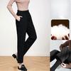 Warm Cotton Pants Female Winter Outer Wear Harun High-waisted Padded Large Yards Thickened Elastic Thin Windproof Can Be Worn Outside
