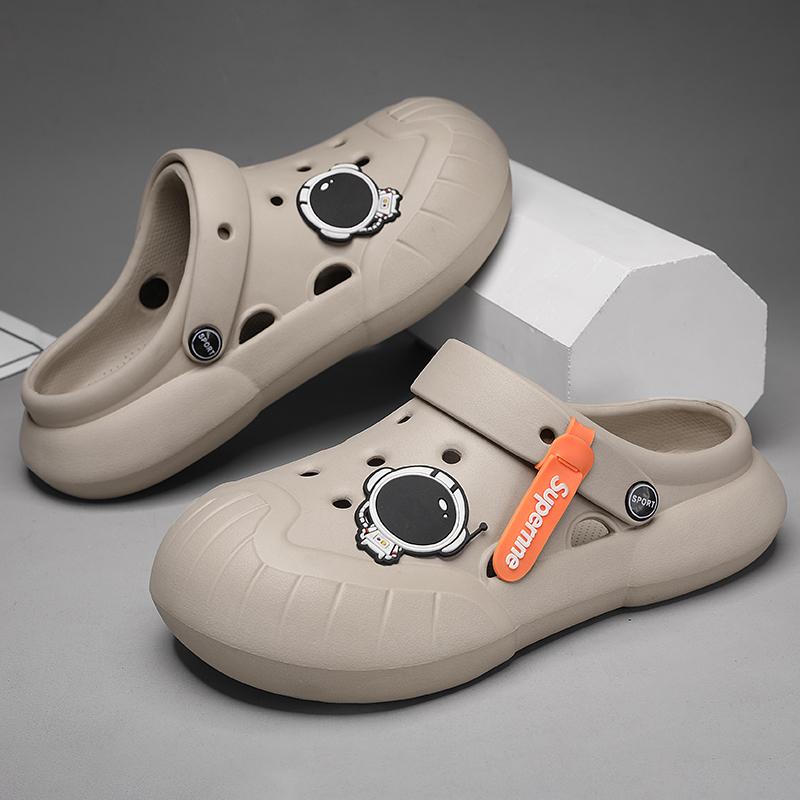 36-45 летние роскошные парные сандалии One Word Outdoor Beach Sandals Shoes для мальчиков — фото 4