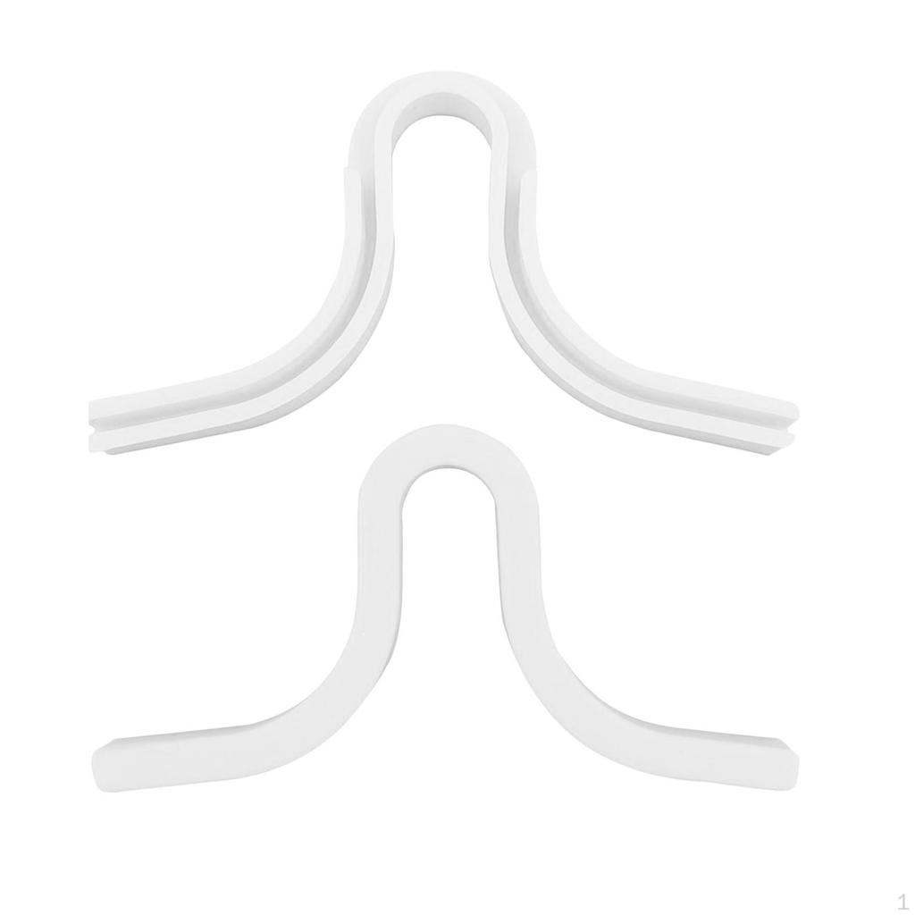 2pcs Anti Fog Silicone Nose Bridge Seal for