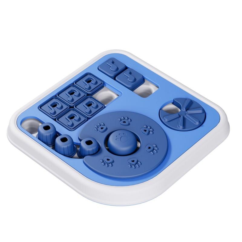 Interactive Puzzle Toy Dogs Cats - Scent-Based Hide-and-Seek Feeding ABS Material Non-Electric Mental Stimulation