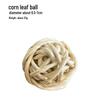 Natural Handmade Woven Rattan Teething and Chew Toy for Rabbits, Hamsters, and Chinchillas - Boredom Relief Ball