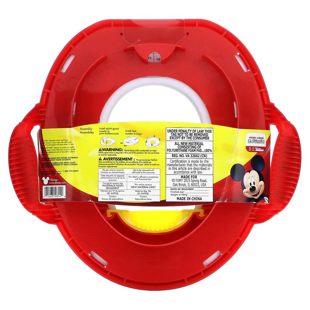 Soft Potty Ring, 18M+, Disney Junior Mickey, 1 Potty Ring