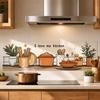 Kitchen Oil Resistant Sticker, Waterproof Wallpaper for Stove And Range Hood, Easy Peel And Stick Self Adhesive PVC Film