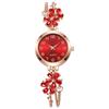 Quartz Movement Women's Quartz Watch Waterproof Flower Bracelet Watch Bracelet Watch  Gift Giving
