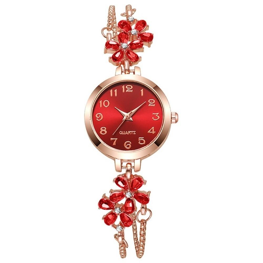 Quartz Movement Women's Quartz Watch Waterproof Flower Bracelet Watch Bracelet Watch  Gift Giving