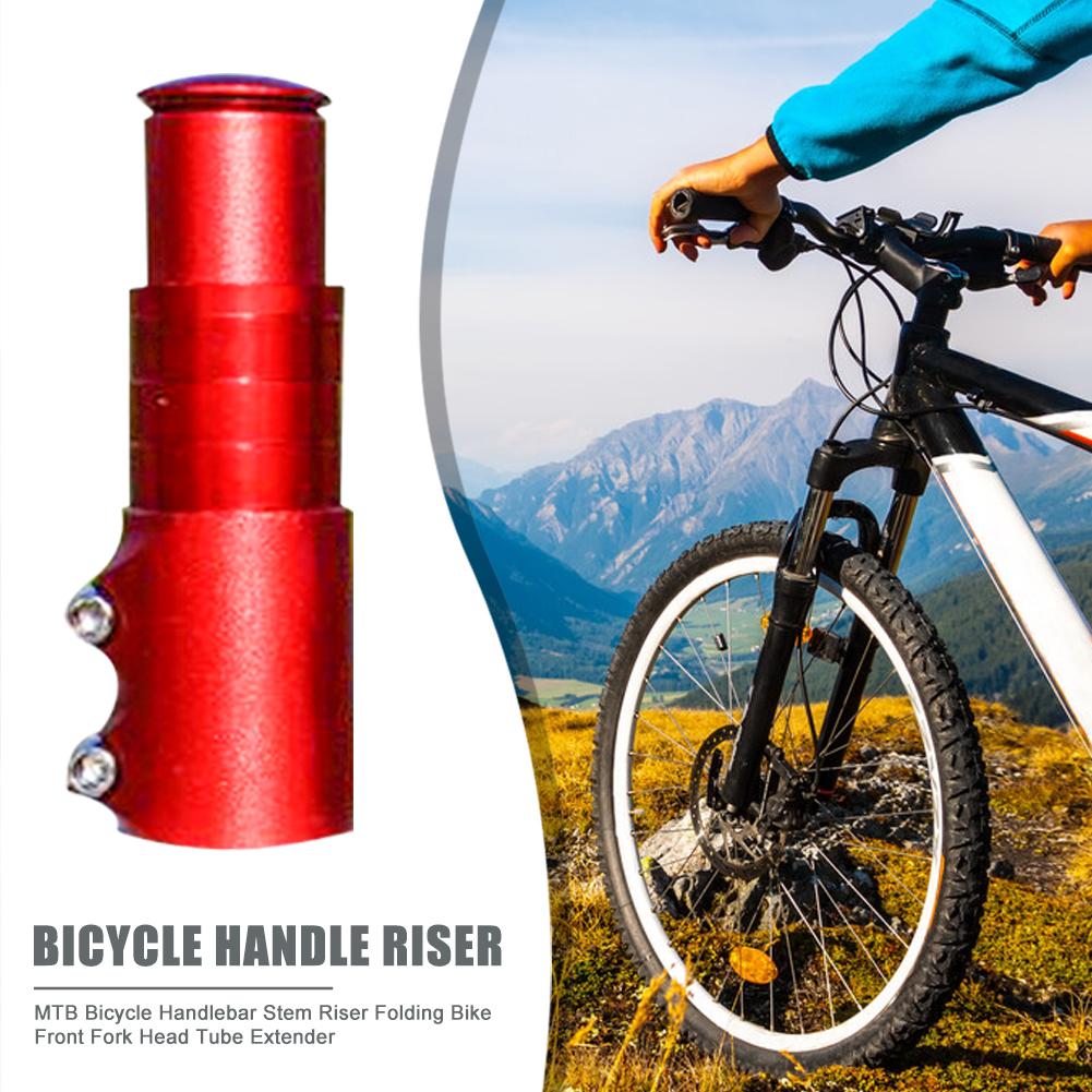 MTB Cycling Front Fork Head Tube Extender Mountain Bicycle Handlebar Stem Riser